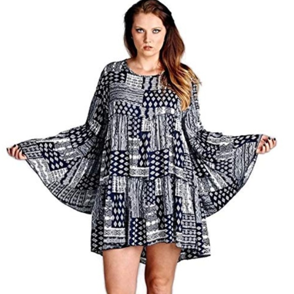 Tunic Dress Plus Size 1XL ,2XL - Picture 6 of 9